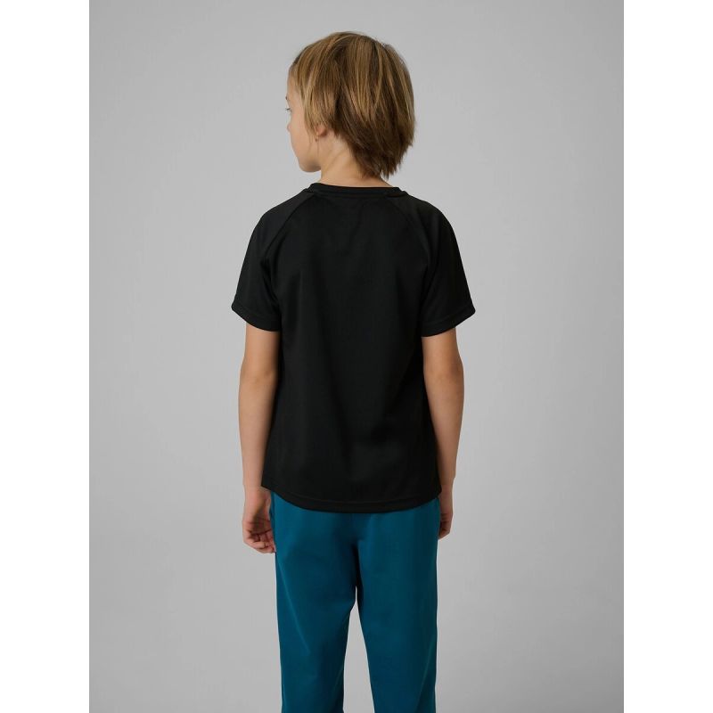 Boy's quick-drying sports T-shirt 4F 4FJRSS26TFTSM2391-20S