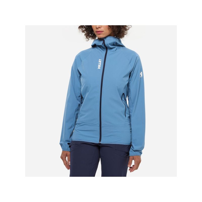 MILLET Kamet Xcs Light Hoodie Women's Jacket Blue