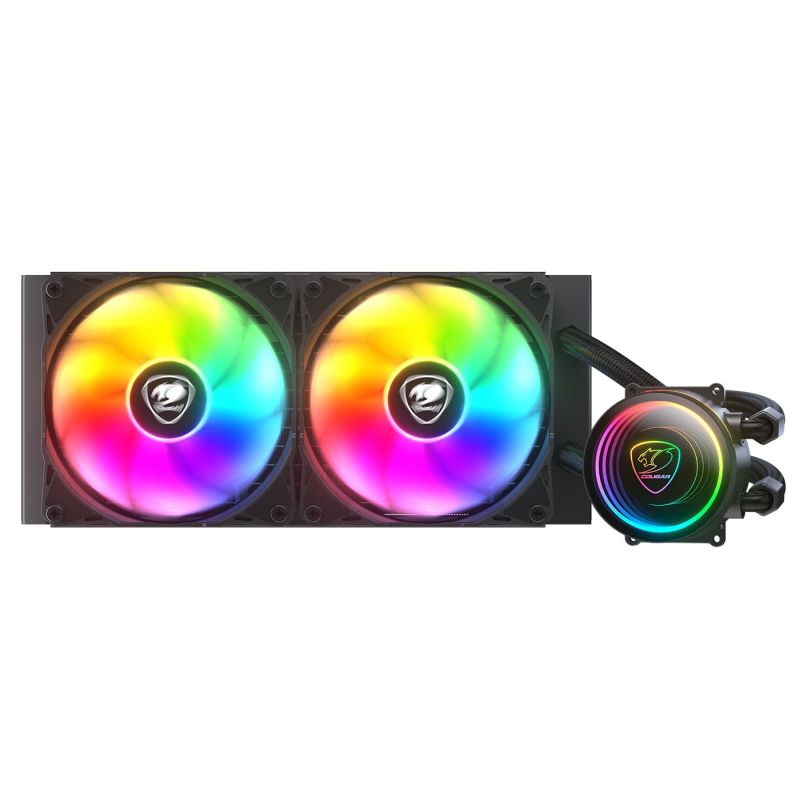 COUGAR Poseidon Elite 240 CPU Water Cooler, ARGB Chłodzenie/Chłodzenie - wentylatory Your Sports Performance