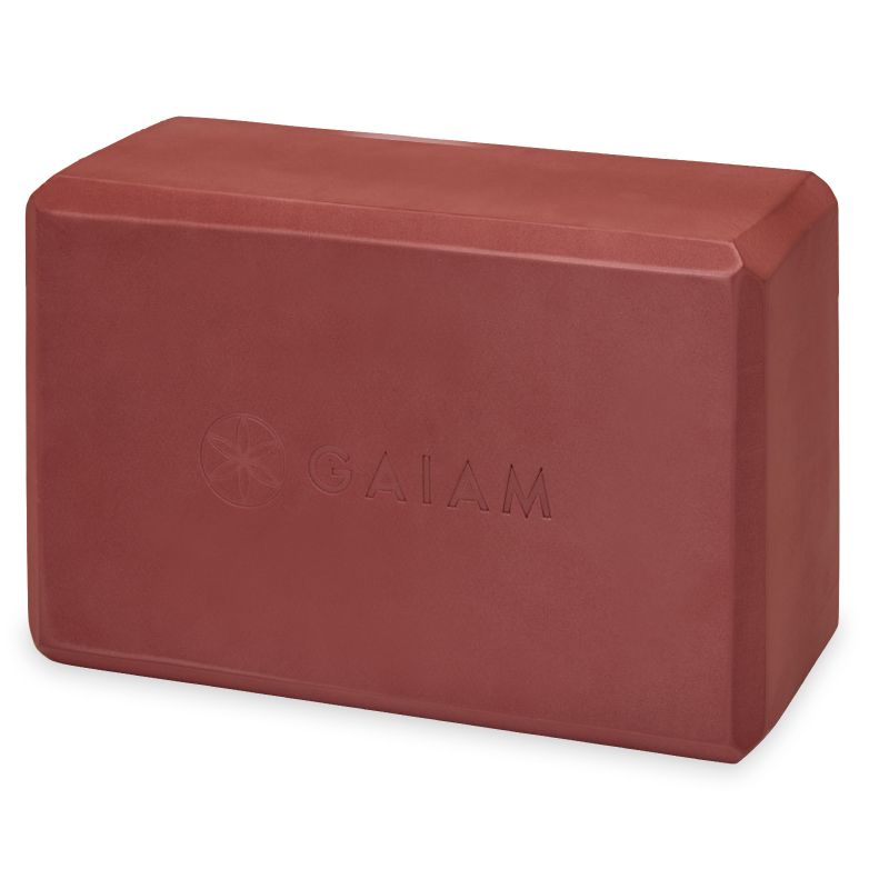 Gaiam Intense Rust Sundial Point 65748 yoga block Accessories/Training equipment Your Sports Performance