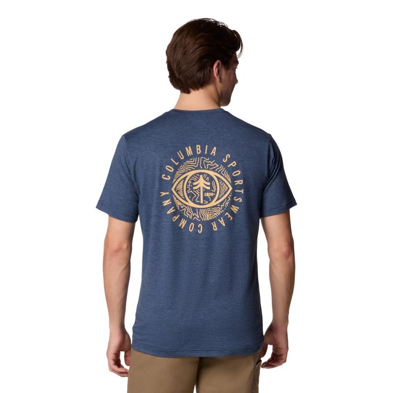 Columbia Kwick Hike Back Graphic T-shirt M 2071754464 Clothing/Outdoor/T-shirts with short sleeves/Columbia Your Sports Performance