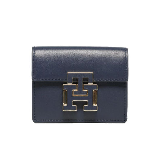 Tommy Hilfiger Push Lock Leather Wallet AW0AW14344 Accessories/pozostałe portfele i kosmetyczki Tommy Hilfiger