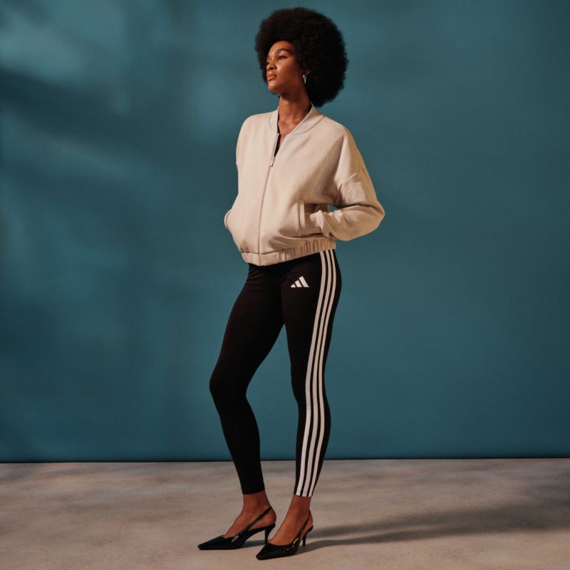 adidas Essentials 3-Stripes Cotton W JE0072 Leggings Clothing/Training Adidas