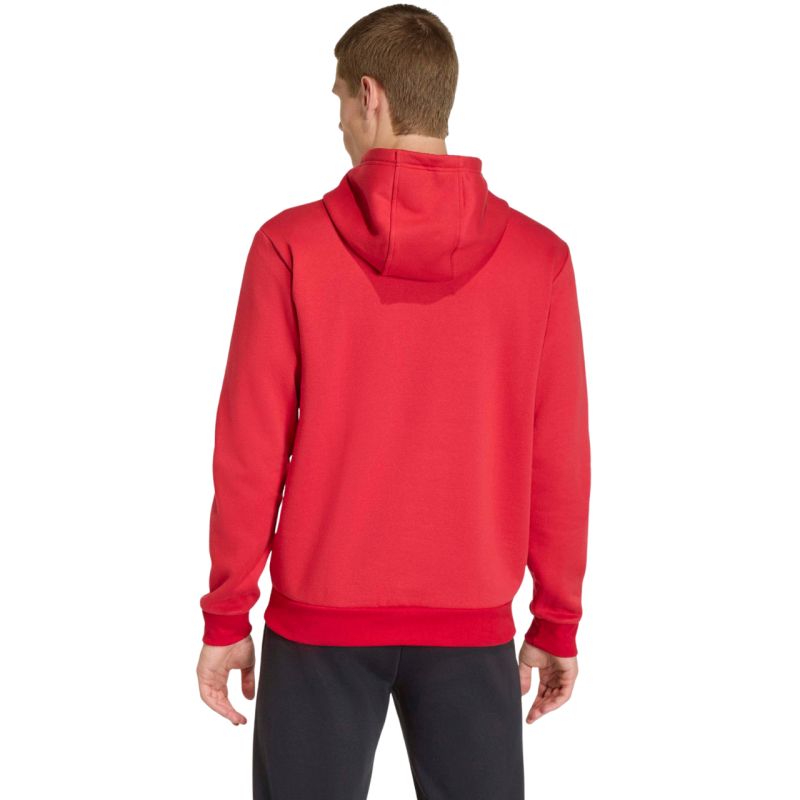 Men's adidas Entrada 26 Hoody red JZ6576 To be categorized Your Sports Performance