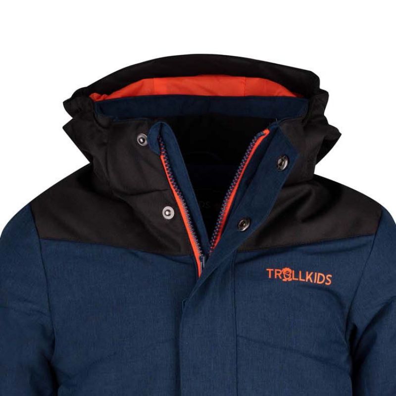Trollkids Kids Norefjell Jacket, insulated, waterproof, for girls/boys (132-142) In preparation Your Sports Performance