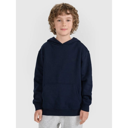 Boy's sweatshirt with hood, open, 4F 4FJRMM00TSWSM2482-31S *Kategoria tymczasowa Your Sports Performance