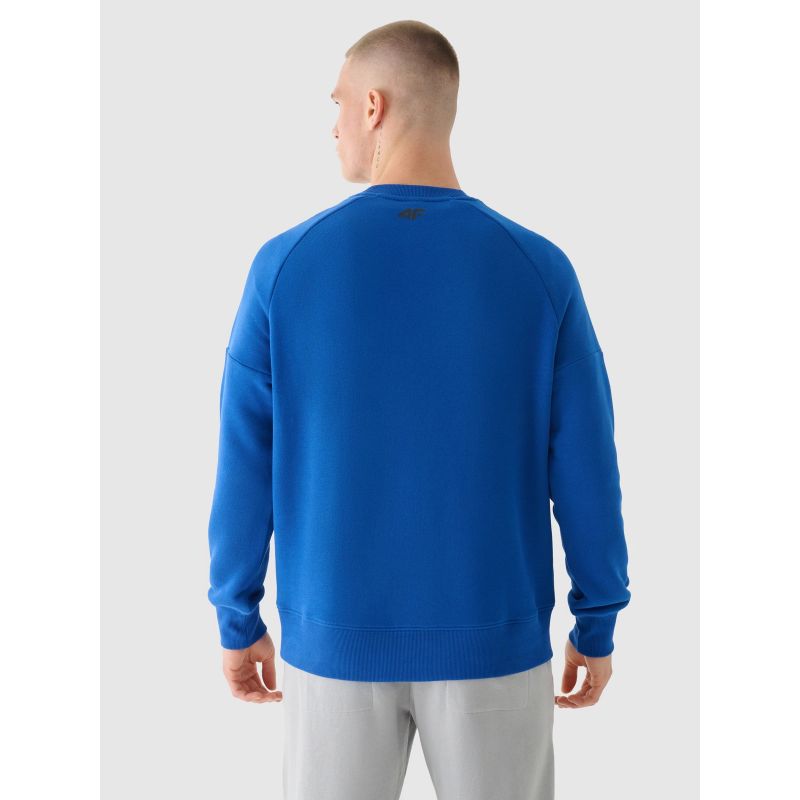 Men's sweatshirt without zipper and hood 4F 4FWAW24TSWSM1255-33S *Kategoria tymczasowa Your Sports Performance