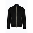 Paul&Shark men's cotton and lyocell zip-up sweatshirt, black (26411809-11)