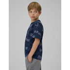 Boy's regular printed T-shirt 4F 4FJRSS26TTSHM3466-31A 4f