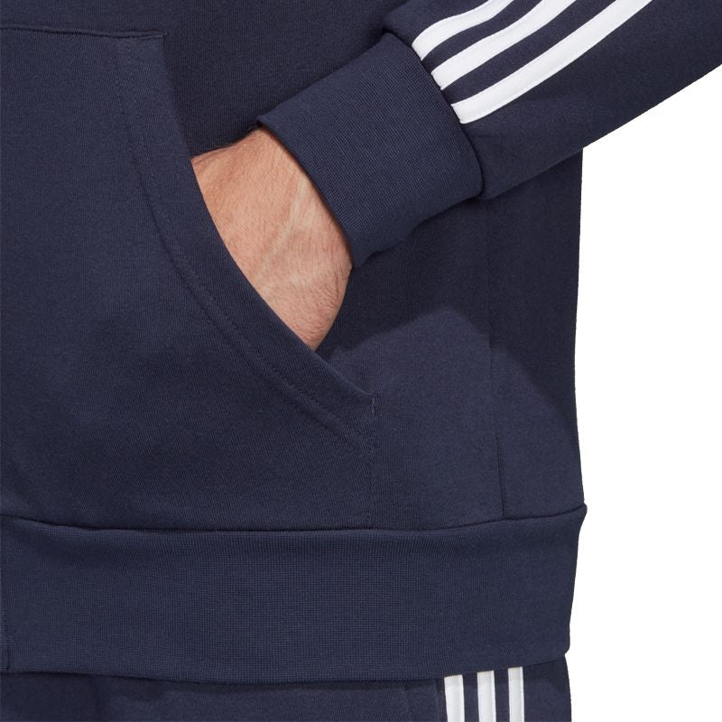 Adidas Essentials 3 Stripes FZ French Terry M DU0471 sweatshirt Clothing/Training Adidas