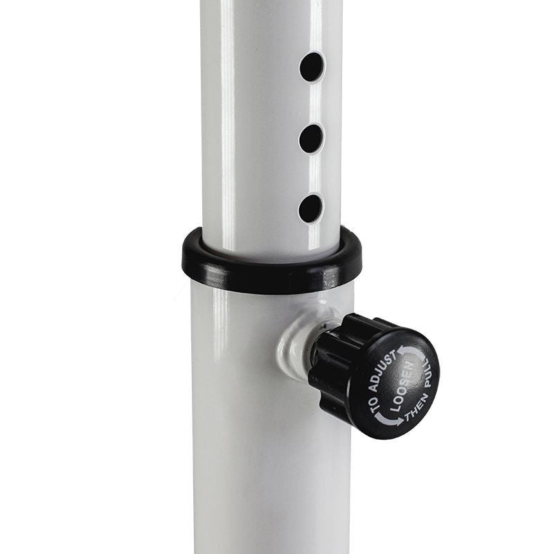 Inclined stepper with column and HMS S8004 cables