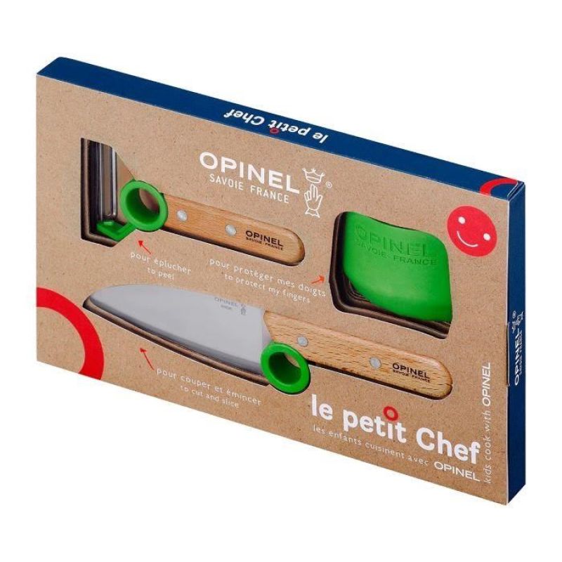 Opinel Le Petit Chef Set Green Survival/Noże, scyzoryki, maczety Your Sports Performance