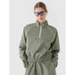 Women's cropped transition jacket with a stand-up collar 4F 4FRSS24TTJAF0886-44S *Kategoria tymczasowa Your Sports Performance