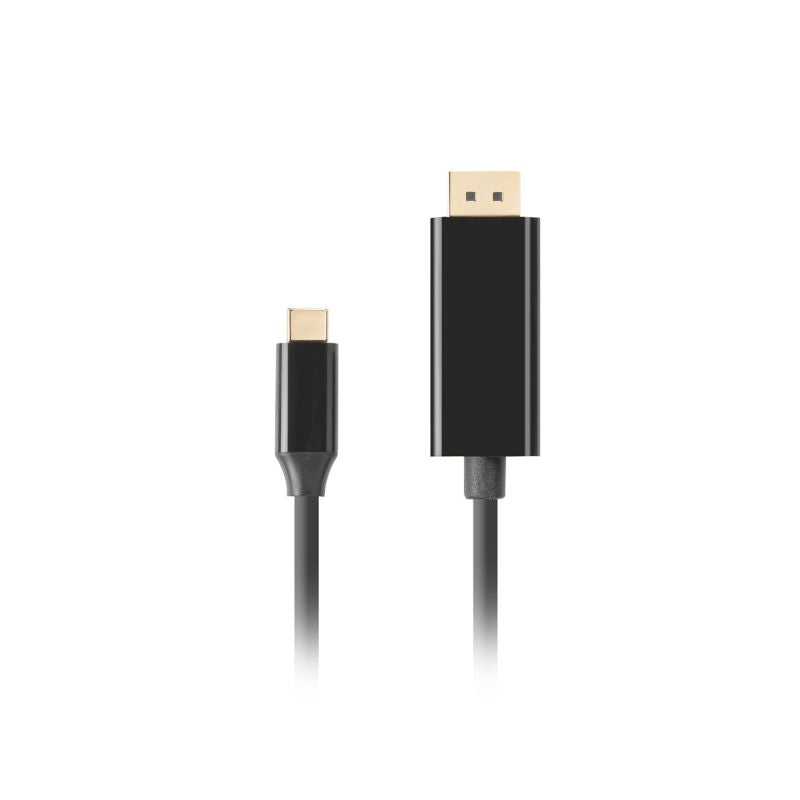 LANBERG CABLE USB-C(M)->DISPLAYPORT(M) 3M 4K 60HZ BLACK CA-CMDP-10CU-0030-BK In preparation Your Sports Performance
