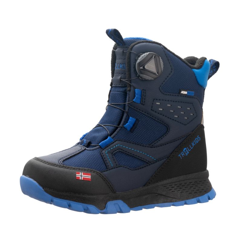 Trollkids Kids Kirkenes Winter Boots Waterproof for Boys/Girls (670-117) Trollkids
