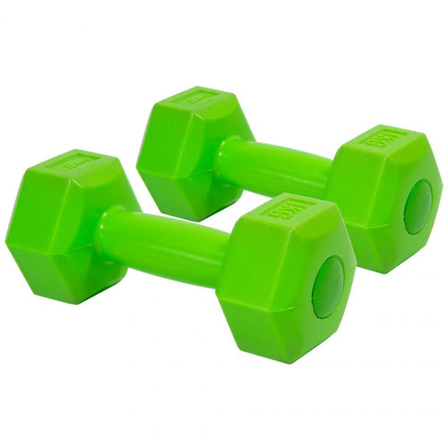 EB FIT Composite Dumbbell Set 2x1kg Green 1027012 Accessories/Training equipment Your Sports Performance