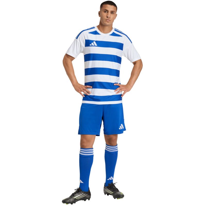 Men’s adidas Hooped 26 Jersey white-blue KF3389