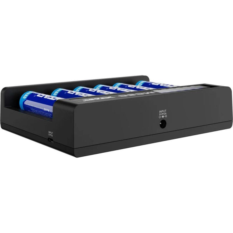 XTAR CHARGER FOR CYLINDRICAL LI-ION 18650 BATTERIES - 6 CHANNELS MC6C Baterie, akumulatorki i ładowarki/Ładowarki akumulatorowe (bez akumulatorków) Your Sports Performance