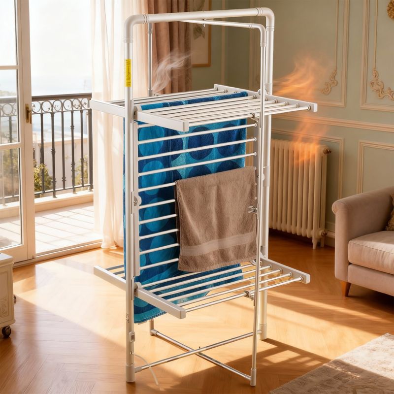 Adler AD 7829 Foldable Electric Clothes Dryer AGD - Produkty/Suszarki łazienkowe i wolnostojące Your Sports Performance