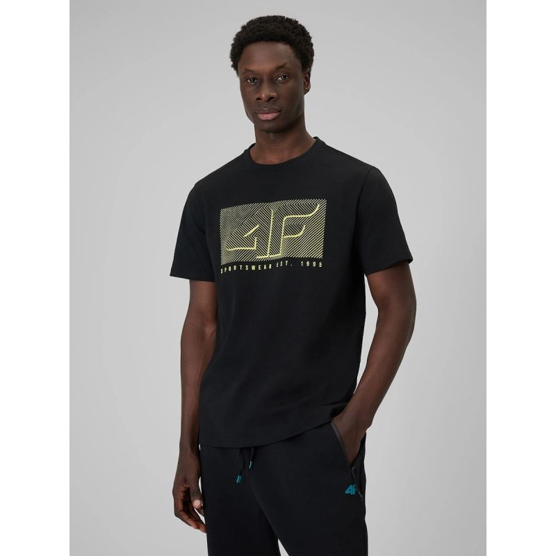 Men's regular printed T-shirt 4F 4FRSS26TTSHM3991-20S 4f