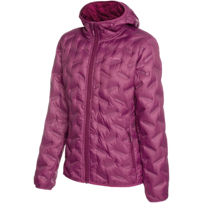 Viking Aspen Lady women's hooded down jacket, purple, insulated (750/23/8818/46) In preparation Your Sports Performance