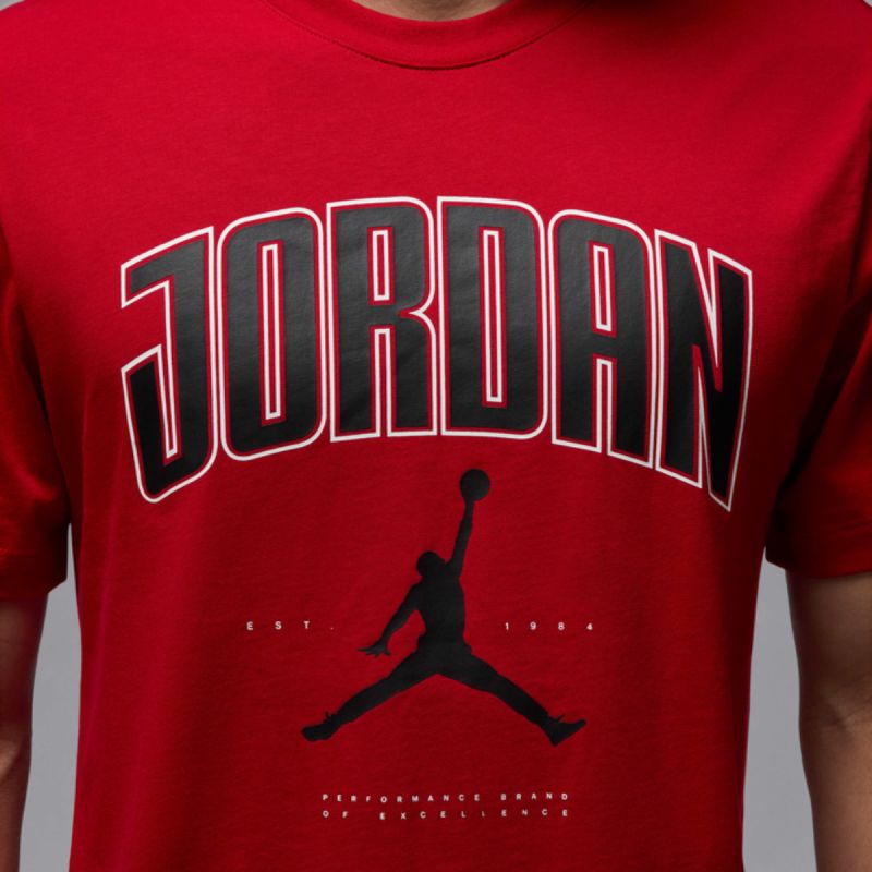 Men's Air Jordan Jumpman City 88 T-shirt Red - HQ0009-687
