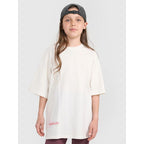 Oversized T-shirt with print for girls 4F 4FJRAW25TTSHF3187-11S *Kategoria tymczasowa Your Sports Performance