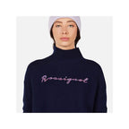 ROSSIGNOL W SIGNATURE SWEATER navy blue women's sweater