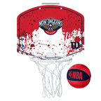 Basketball backboard Wilson NBA Team New Orleans Pelicans Mini Hoop WTBA1302NOP Accessories/Sports facilities equipment Your Sports Performance