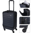 20-INCH CABIN TRAVEL CASE WITH LAPTOP COMPARTMENT PROWORLD GRAY Accessories Your Sports Performance