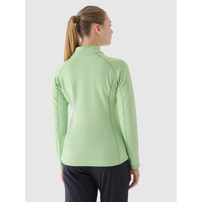 Women's slim quick-drying training sweatshirt 4F 4FWAW24TFSWF411-41S *Kategoria tymczasowa Your Sports Performance