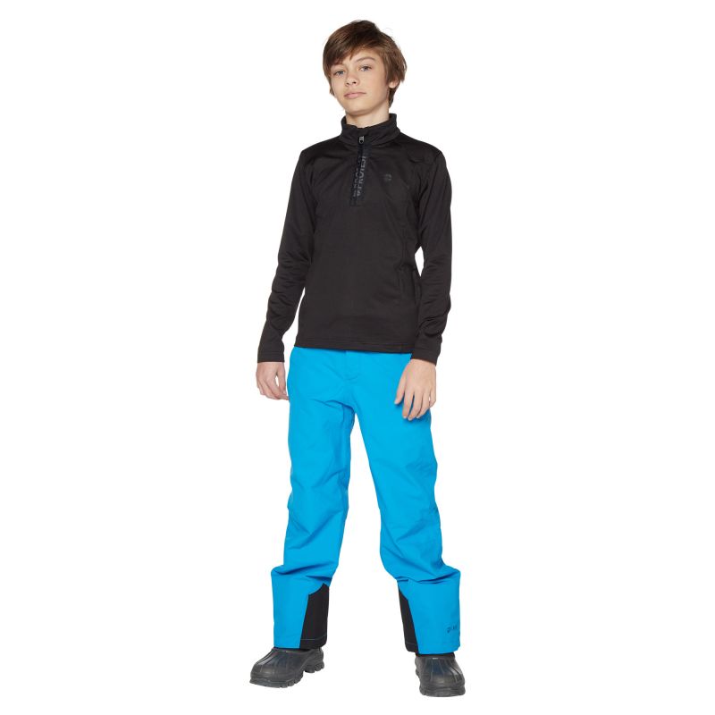 Protest Willowy Jr. Kids' Zip-Up Turtleneck Sweatshirt, Quick-Drying, Black (P3810300/290) In preparation Your Sports Performance