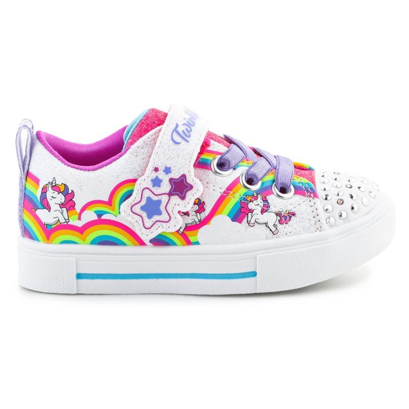 Skechers S-Lights Girls Twinkle Sparks Jumpin Clouds Jr 314809N-WMLT shoes Footwear/Lifestyle/Skechers Skechers