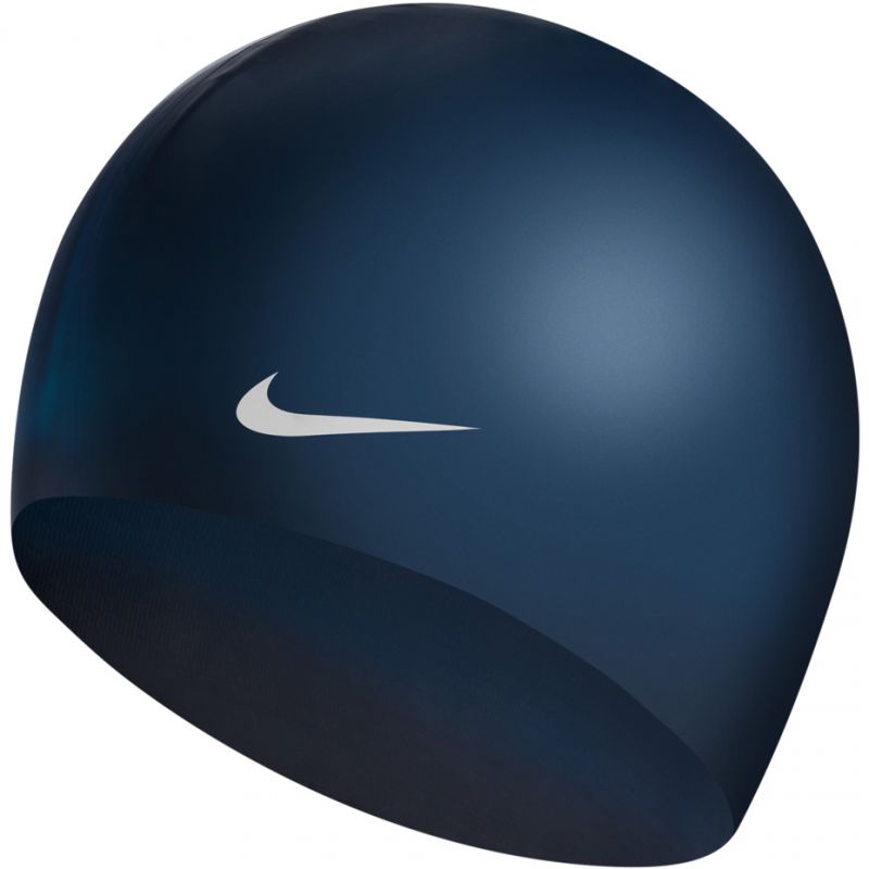 Swimming cap Nike Os Solid WM 93060-440 navy blue Accessories/Swimming accessories Nike