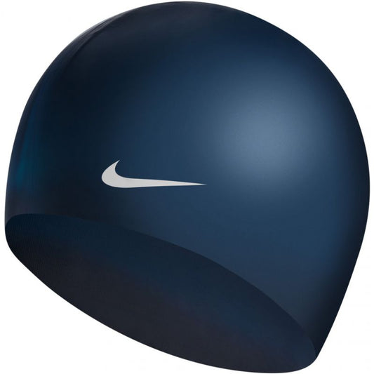 Swimming cap Nike Os Solid WM 93060-440 navy blue Accessories/Swimming accessories Nike