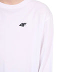 4F Boys’ Long-Sleeve T-Shirt M655 White 4FJWMM00TLONM655 10S
