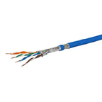 METZ CONNECT for laying Cat 7A S/FTP, MC GC1300 pro22, LSZH, blue 100m Ring Kable, gniazda i wtyki/Kable sieciowe Your Sports Performance