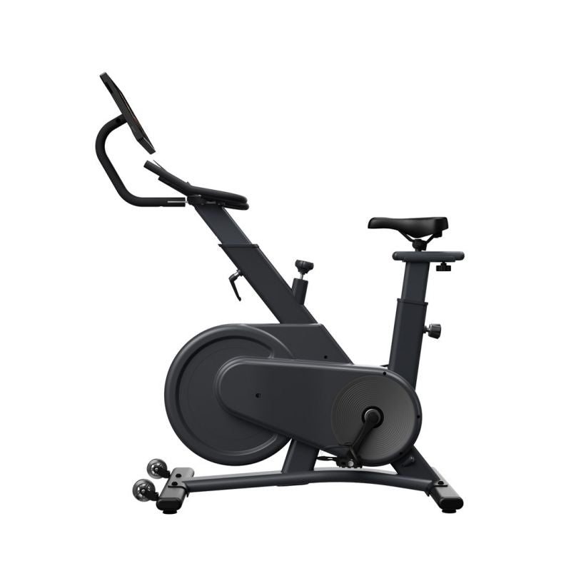 OVICX Q200X magnetic exercise bike with 15.6" TFT touchscreen, WIFI bluetooth & app