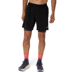 Asics Road 2N1 7IN Shorts M 2011D246001 Clothing/Running Asics
