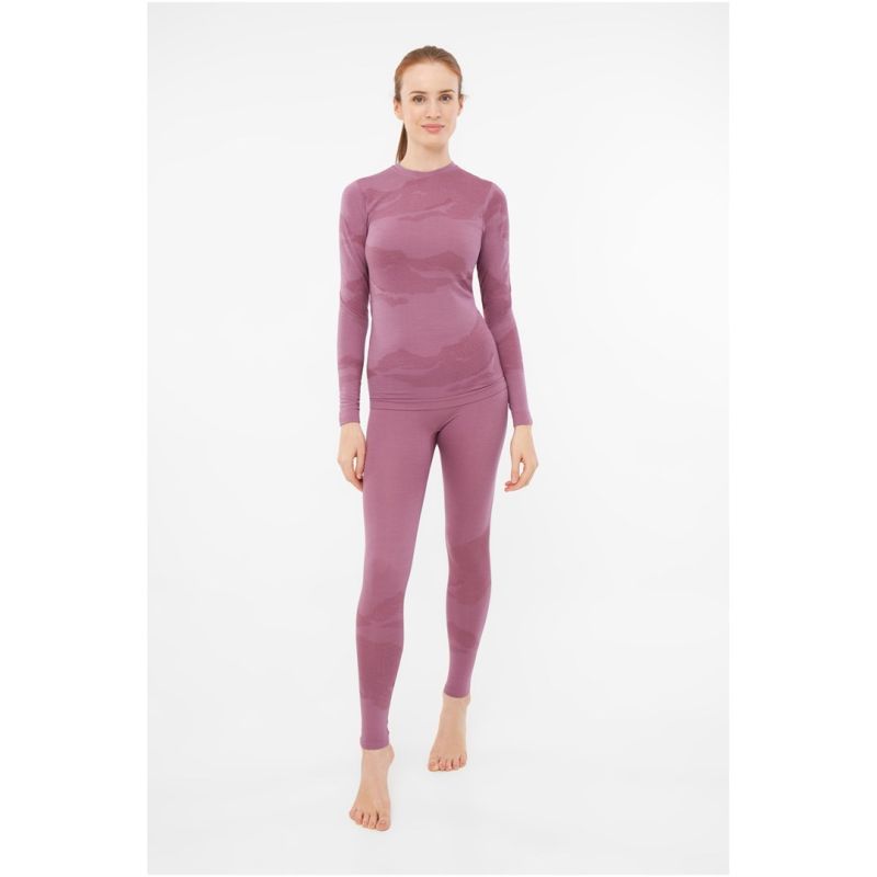 VIKING Gasher Lady Set Merino women's underwear size S pink Odzież militarna/Bielizna termoaktywna Your Sports Performance