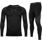Alpinus Tactical Base Layer Set Thermoactive Underwear Black and Gray M GT43276 Clothing/Ski/Alpinus Your Sports Performance