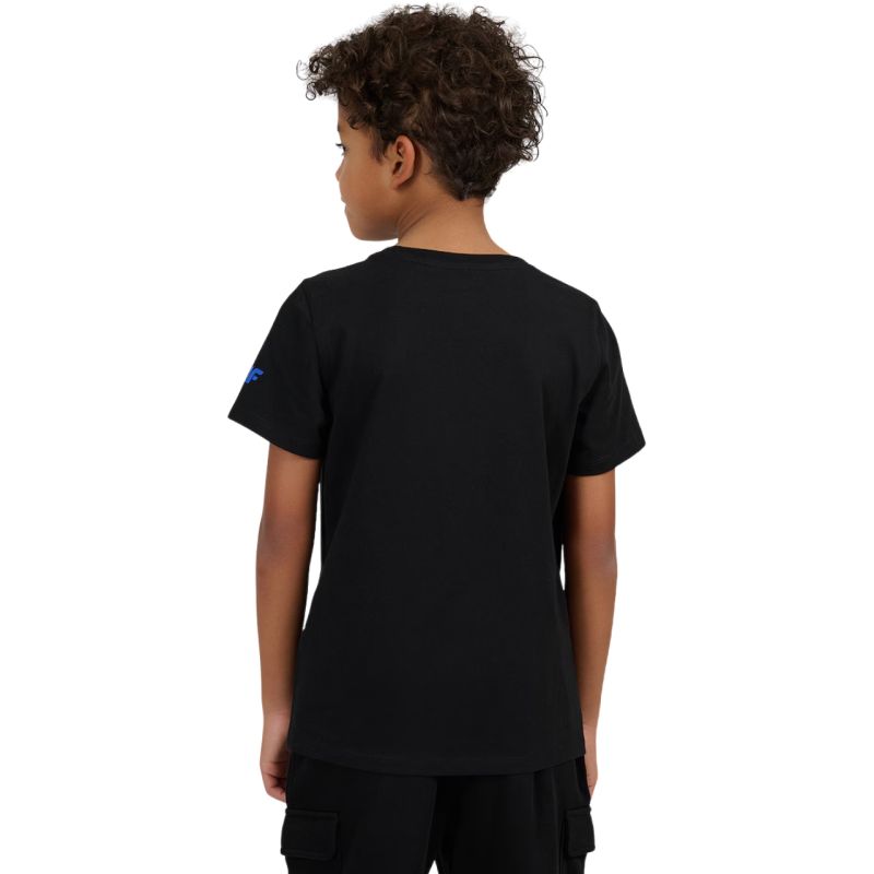 Boy's T-shirt 4F M2815 deep black 4FJWSS26TTSHM2815 20S
