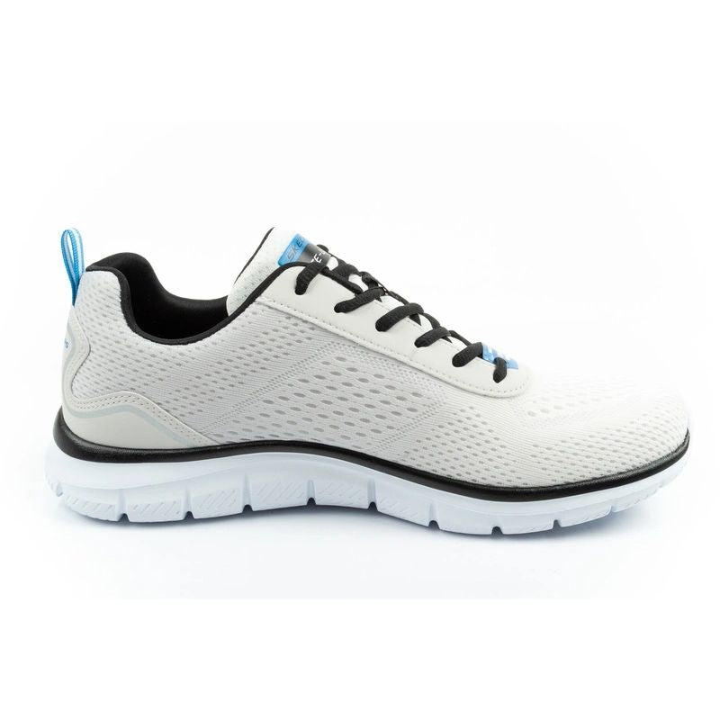 Skechers men's sports shoes Track-Ripkent comfortable lightweight fashionable ecru Skechers