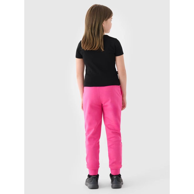Girls' jogger sweatpants 4F Junior 4FJWMM00TTROF0828-55S *Kategoria tymczasowa Your Sports Performance