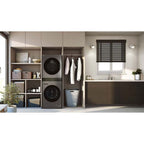 WashTower LG WT1210BBF 12/10kg AI DirectDrive washer-dryer with TurboWash heat pump, black AGD - Produkty/Pralko suszarki wolnostojące Your Sports Performance
