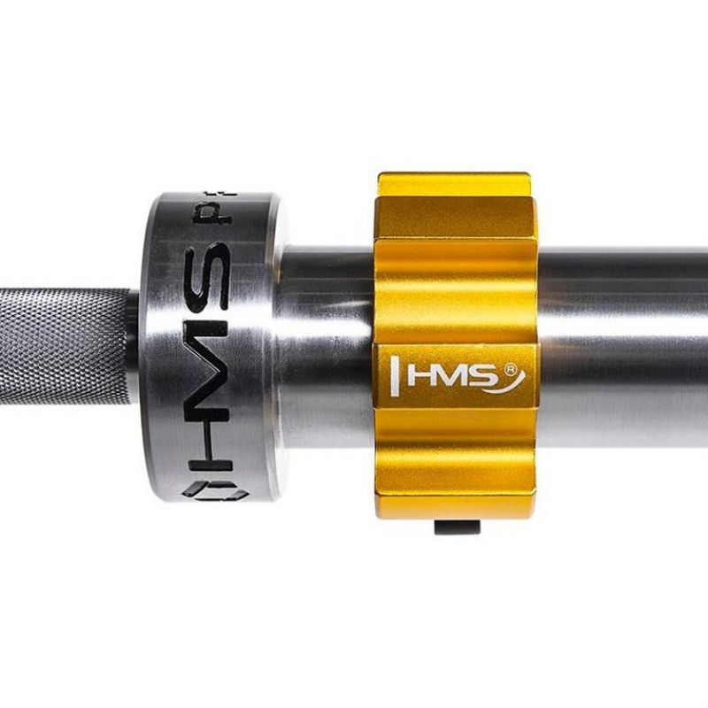 Olympic bar 20 kg / 2200 mm with lock jaw clamps HMS GO1100 In preparation Your Sports Performance