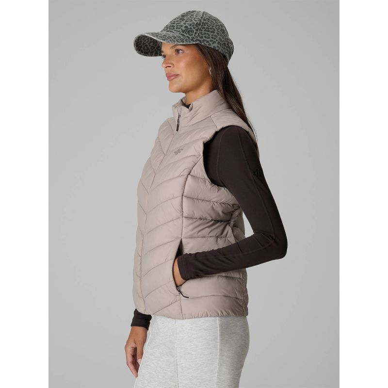 Women's synthetic-filled vest 4F 4FRAW26TVJAF421-83S