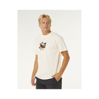Men's RIP CURL Search Rig Tee White