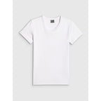 Women's slim plain T-shirt 4F 4FRAW25TTSHF3623-10S 4f