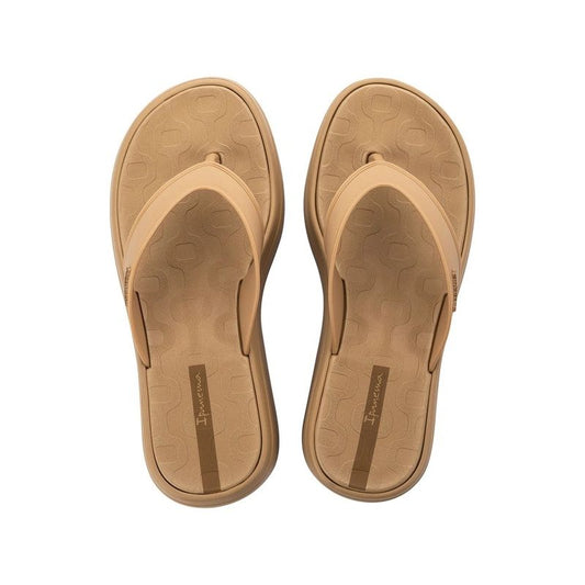 Ipanema shoes women's flip-flops Solaris platform beige Ipanema